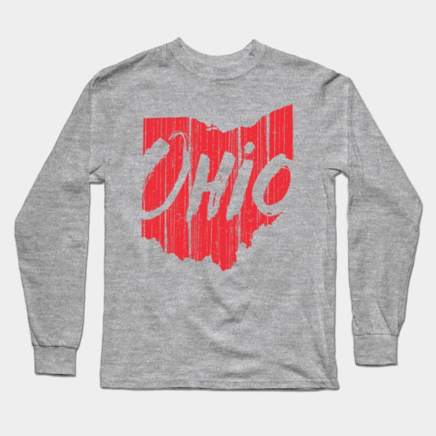 Ohio Long Sleeve T-Shirt by YourLuckyTee